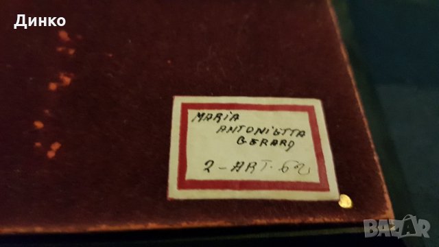 Антична миниатюра рисувана върху слонова кост френската кралица Мария Антоанета, снимка 3 - Антикварни и старинни предмети - 22030206