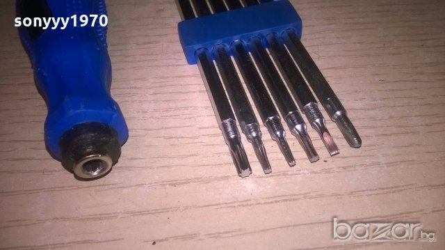 профи отвертка с специфични накраиници, снимка 8 - Отвертки - 19499691