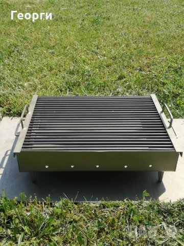 РЪЧНО ИЗРАБОТЕНО БАРБЕКЮ ЗА ДЪРВЕНИ ВЪГЛИЩА, снимка 5 - Барбекюта - 6970899