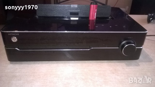 hitachi-receiver-cd-usb-iphone-tuner-внос швеицария, снимка 7 - Ресийвъри, усилватели, смесителни пултове - 23998674