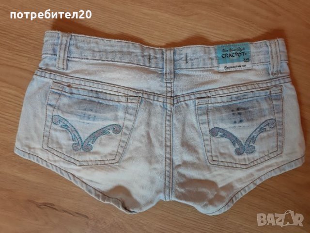 Къси дънкови панталонки, снимка 2 - Къси панталони и бермуди - 25148437