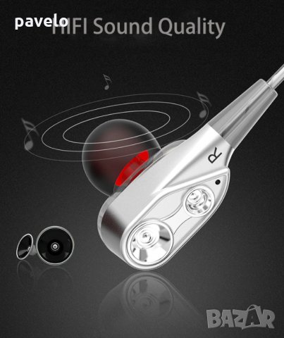 двоен бас - динамични слушалки *хендсфри*, снимка 2 - Слушалки, hands-free - 21537457