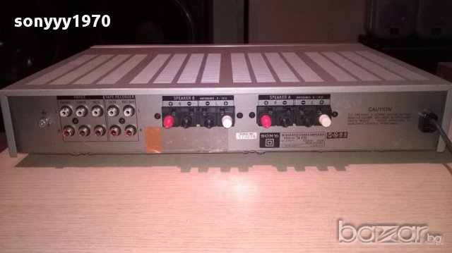 Sony stereo amplifier-240watts-внос швеицария, снимка 11 - Ресийвъри, усилватели, смесителни пултове - 13845618