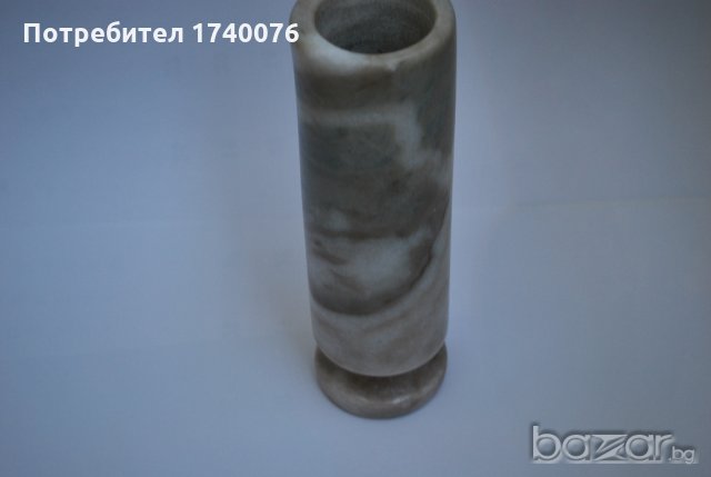 Мраморна вазичка , снимка 1 - Декорация за дома - 19202171