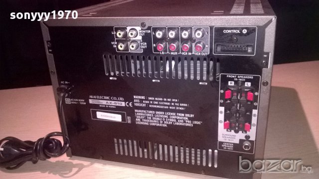 akai amplifier+deck2/revers/dolby-внос швеицария, снимка 15 - Ресийвъри, усилватели, смесителни пултове - 12752907