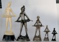 Балерини метални пластмасови , снимка 1 - Колекции - 24423268