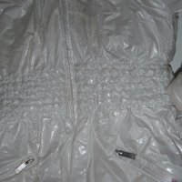 Топло Little Queen бяло яке – 116 ръст, снимка 5 - Детски якета и елеци - 19825160