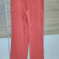 Дамски панталони от лен и памук, снимка 1 - Панталони - 25450418