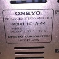 onkyo amplifier a-44 made in JAPAN-внос швеицария, снимка 11 - Ресийвъри, усилватели, смесителни пултове - 14272514
