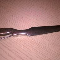 Nino cerruti-нож/кама за колекция-22см-внос швеицария, снимка 7 - Антикварни и старинни предмети - 13239935
