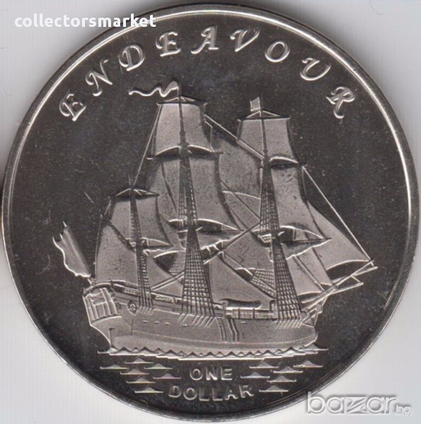 1 долар 2014, Гилбъртови острови(Resolution), снимка 1