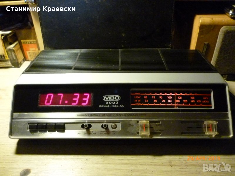 MBO EU-2003 clock-radio, снимка 1