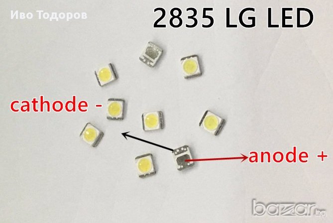 Back light LED LG Innotek 3535,2835,7030,3014, снимка 1