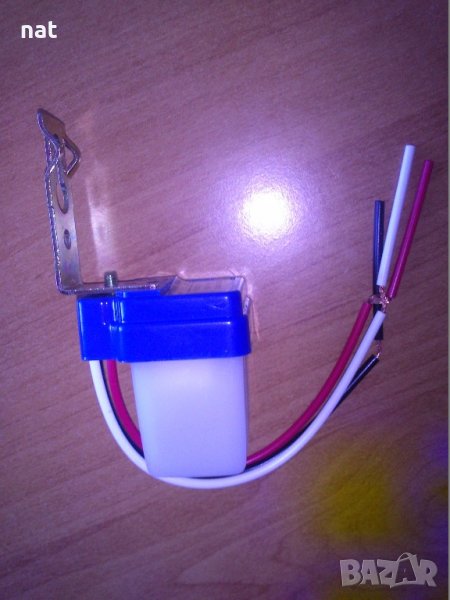 ФОТО РЕЛЕ, Автоматичен, фотоелектрически ключ тъмно-светло AS-10;,реле за осветеност;., снимка 1