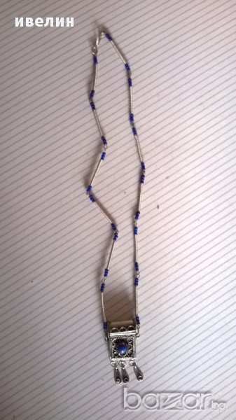 старо посребрено колие, снимка 1