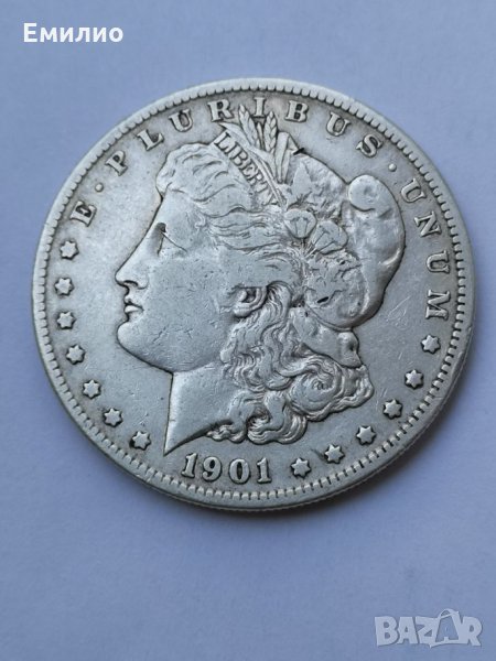 RARE ONE DOLLAR 1901-S , снимка 1