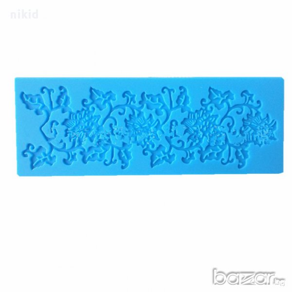 мрежа бръшлян силиконова форма за украса декорация торта фондан и др, снимка 1