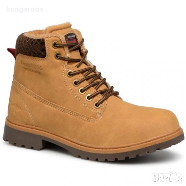 Дамски зимни боти KangaROOS Riveter тан, снимка 1