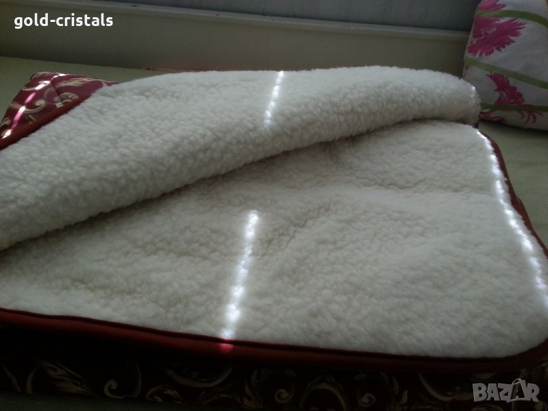 Мериносова вълна одеяло юрган немско качество , снимка 1