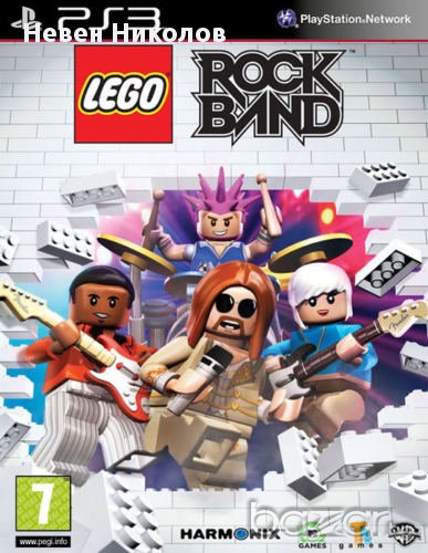 LEGO Rock Band - PS3 оригинална игра, снимка 1