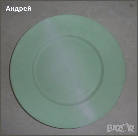 Голяма керамична плоска чиния за сервиране-нова, снимка 2 - Чинии - 23086849