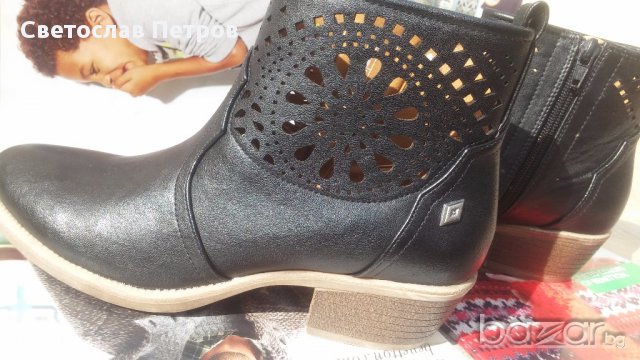 Дамски боти, ботуши Spisy 38 н. стелка 24см., снимка 2 - Дамски боти - 15742161