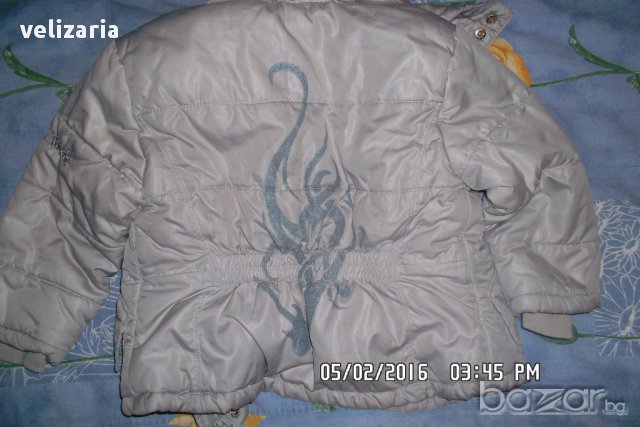 Зимно яке за принцеса, снимка 3 - Детски якета и елеци - 16672360