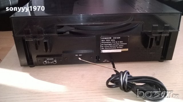 condor 2010-amplifier/deck/tuner/phono-внос швеицария, снимка 13 - Ресийвъри, усилватели, смесителни пултове - 12546027