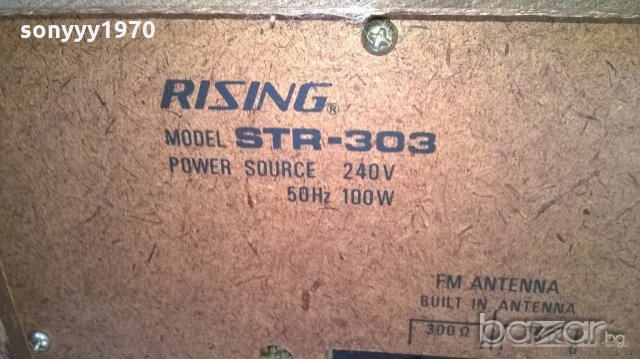 rising str-303-ic fet am/fm stereo receiver/cassette-внос швеицария, снимка 11 - Ресийвъри, усилватели, смесителни пултове - 18238321