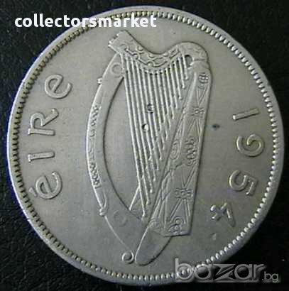 ½ крона 1954, Ирландия, снимка 2 - Нумизматика и бонистика - 15926268