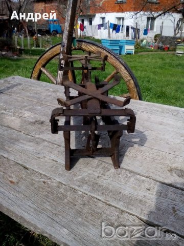 Стар кантар,везна, снимка 4 - Антикварни и старинни предмети - 21238184