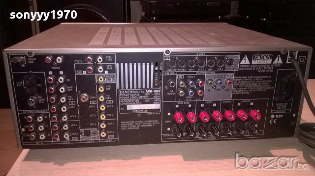 Denon-receiver-made in korea-внос швеицария, снимка 12 - Ресийвъри, усилватели, смесителни пултове - 15724313