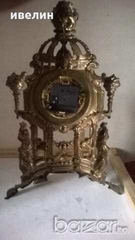 бароков настолен часовник, снимка 6 - Антикварни и старинни предмети - 19829937