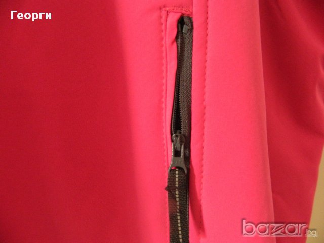 Дамски уиндстопер Dare2b SoftShell яке  / windstopper - Electric Pink, снимка 6 - Якета - 12991565