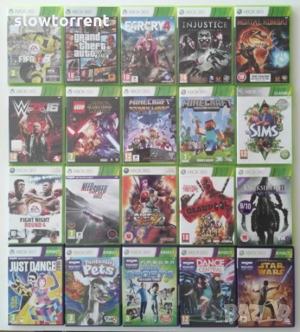 [xbox 360/xbox ONE] Над 300 Оригинални Супер игри за XBOX 360 , снимка 13 - Xbox конзоли - 24349807
