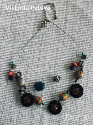 🇺🇸 Kрасиво многослойно бижу, снимка 3 - Колиета, медальони, синджири - 25624297