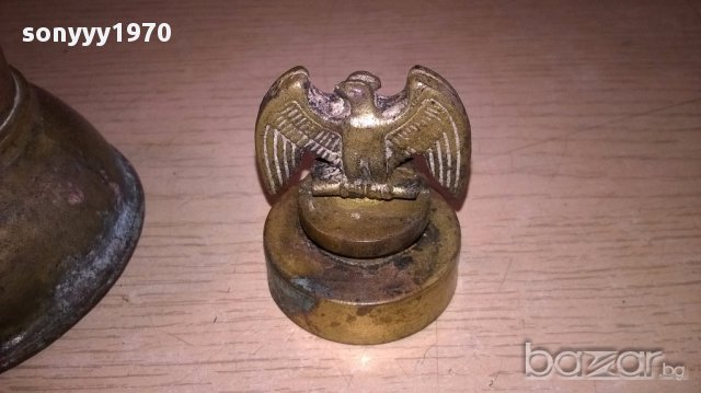 хитлериска антика-немска запалка-ретро-17х9см-внос швеицария, снимка 15 - Антикварни и старинни предмети - 18039160