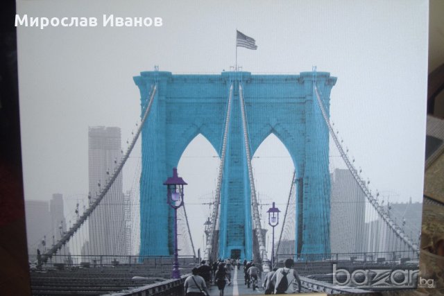 пано Мост Ню Йорк, снимка 1 - Пана - 18642559