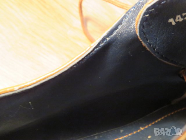 италиански мъжки обувки от телешка кожа -  Spiaggia - номер 43., снимка 4 - Мъжки ботуши - 26162109