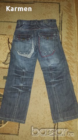 Дънки Tommy Hilfiger- 8г +ризка подарък, снимка 2 - Детски панталони и дънки - 12366177
