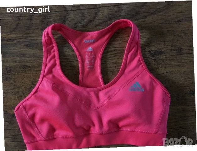 adidas TECHFIT PADDED BRA - страхотно бюстие КАТО НОВО, снимка 6 - Спортни екипи - 25559271