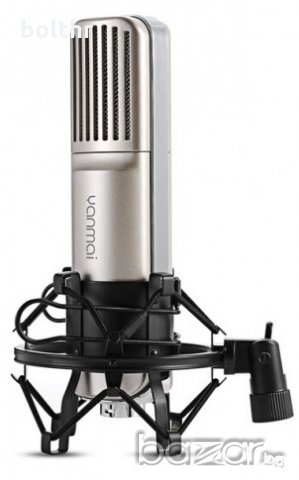 Професионален кондензаторен микрофон за студио и стрийминг Q8, снимка 1 - Микрофони - 20520449