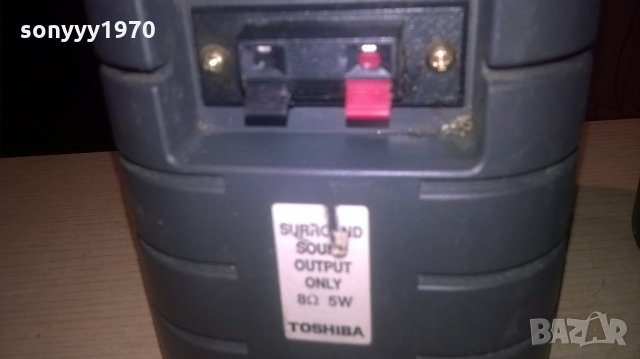 toshiba suround speaker-внос швеицария-21х14х12см, снимка 9 - Тонколони - 22004087