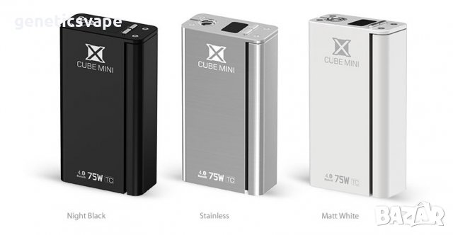 Smok X cube mini mod 75W TC нов вейп мод с Bluetooth , снимка 6 - Вейп без пълнители - 15647807