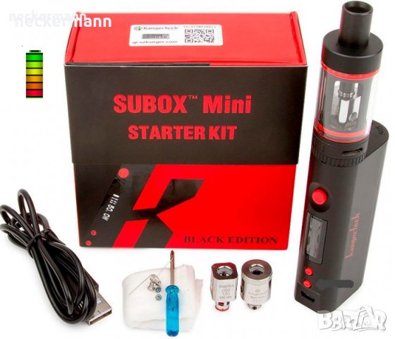 цигара вейп  vape SUBOX Mini Starter Kit, снимка 2 - Вейп без пълнители - 24536547