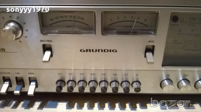 grundig r 25 super hifi receiver-made in germany-внос швеицария, снимка 7 - Ресийвъри, усилватели, смесителни пултове - 12713441