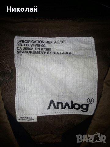 Риза Analog, снимка 3 - Ризи - 25234113