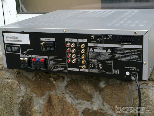 philips dfr 1600 dvd/cd plear/digital av /receiver-нов внос швеицария, снимка 5 - Ресийвъри, усилватели, смесителни пултове - 7639590
