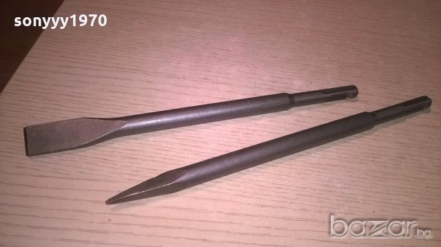 шила за перфоратор 2 броя-внос швеицария, снимка 2 - Бормашини - 18728456