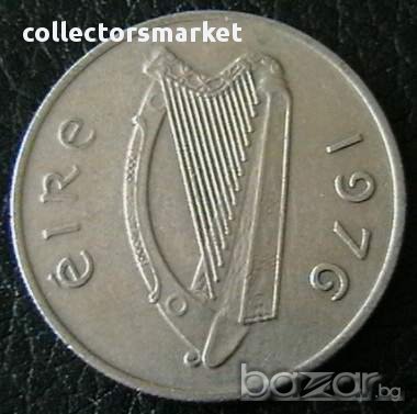 5 пенса 1976, Ирландия, снимка 2 - Нумизматика и бонистика - 13977562
